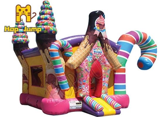 Casa inflable de costura de la despedida de 4 niños al aire libre para el partido del festival