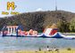 Parque gigante Inflatables del agua de la lona del PVC de los adultos ignífugo