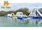 ODM del OEM del trampolín de Inflatables del parque del agua de las vacaciones del día de fiesta