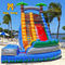 diapositiva inflable comercial del tobogán acuático tropical de mármol de los 22ft con la piscina para los adolescentes