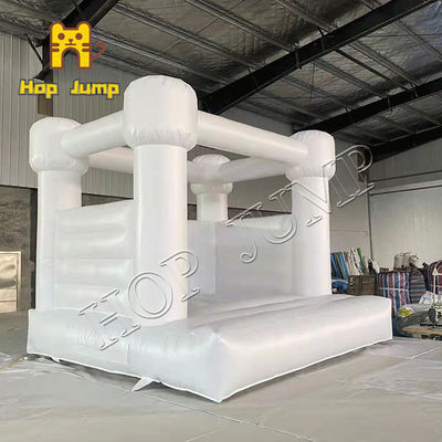 casa inflable blanca de la gorila del castillo del PVC del 10ft que se casa para la prevención contra los incendios de los adultos